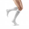 Ultralight socks tall v3 white WP800Y front model web 2