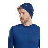 Cold weather merino beanie W3VB3M blue m front model web