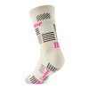 The run limited 2024 2 socks mid cut cream neon pink WP7CFC WP8CFC 3 4 back