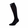 Core Run Socks Tall 5 0 black WP705R WP805R front 1 white 4to5 1536x1536px