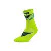 Vysoké ponožky MERINO 3.0 Dámske - lime/blue 2