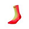 Vysoké ponožky EDT. GRADIENT Dámske - red/lime 3