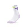 Vysoké ponožky EDT. VERTICAL Dámske - white/lilac&lime 2