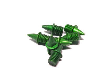 pyramida 7mm xt zelena keramicky hreb do trete