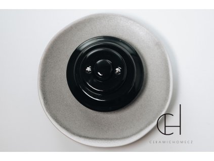 Keramický stmívač kompletní ČERNÁ