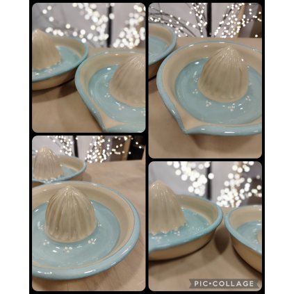 Kék-fehér citrom/narancs facsaró