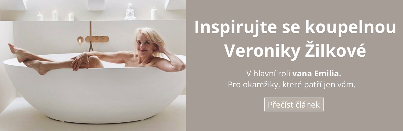 Koupelna Veroniky Žilkové - vana Emilia
