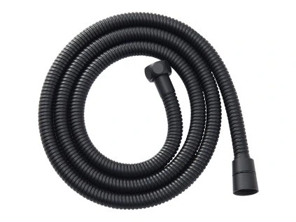 CERANO - Sprchová hadice opletená - černá matná - 175 cm