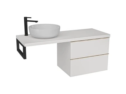 bílá zlatá černá