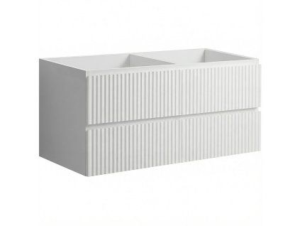 120 bílá rýhovaná