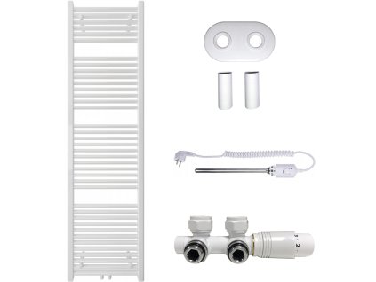 663784 cerano koupelnovy radiatorovy set lincoln kombinovane vytapeni termo tyc stredove pripojeni 50 mm 559w bila leskla 1800x500 mm