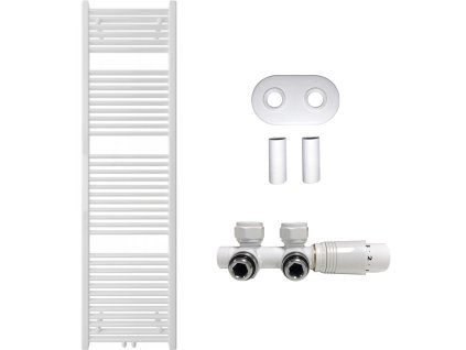 663841 cerano koupelnovy radiatorovy set lincoln ustredni vytapeni stredove pripojeni 50 mm 559w bila matna 1800x500 mm