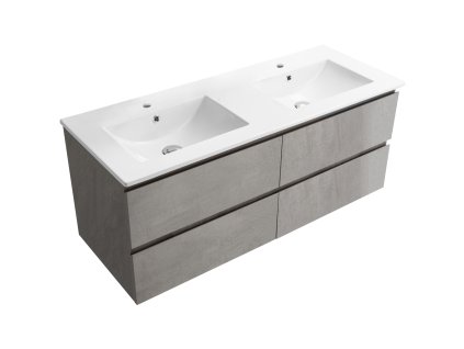 663124 15 cerano koupelnova skrinka carole keramicke dvojumyvadlo todo betonove seda 121x49 5x46 5 cm