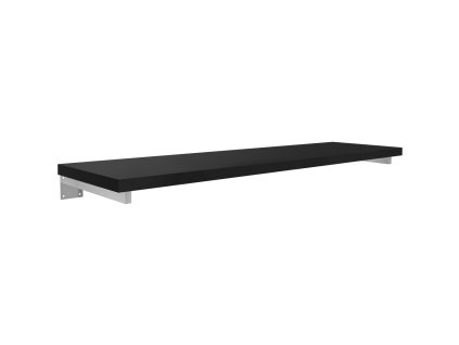 664042 cerano koupelnova deska pod umyvadlo navira pro 36 mm skryta konzole cerna matna 120 cm