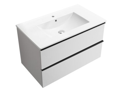 665401 cerano koupelnova skrinka pod umyvadlo s uchytkou velora keramicke umyvadlo todo bila matna cerna uchytka 79x49 8x46 cm