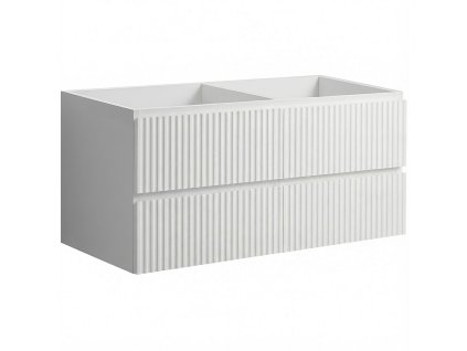 120 bílá rýhovaná