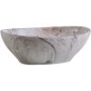 477005 cerano umyvadlo keramicke marbelo na desku mramor 41x33 cm