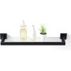 CERANO - Alto fali fürdőszobai polc - matt fekete