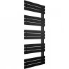 429655 5 cerano koupelnovy radiator theo l p asymetricke pripojeni 50mm 812w cerna matna 1600x500 mm
