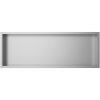653269 1 cerano zapustna policka nika s okrajem do obkladu nerezova 90x30x10 cm