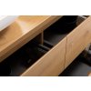 668587 7 cerano koupelnova skrinka carole s deskou pod umyvadlo 36 mm dub medovy 121x51 6x46 5 cm