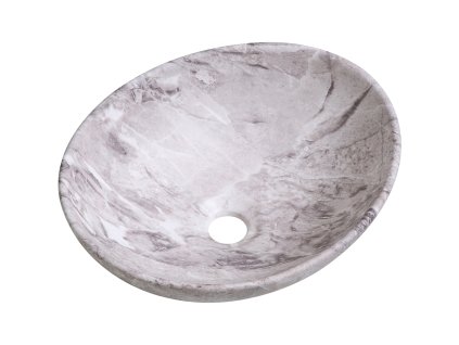 477005 3 cerano umyvadlo keramicke marbelo na desku mramor 41x33 cm