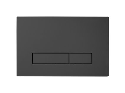 CERANO - Przycisk spłuczki toaletowej Lite/Slim - ABS - czarny