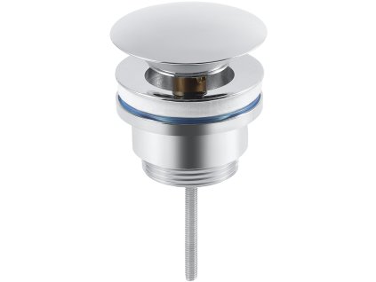 CERANO - Odpływ umywalkowy - 5/4" - klik-klak - uniwersalny - chrom