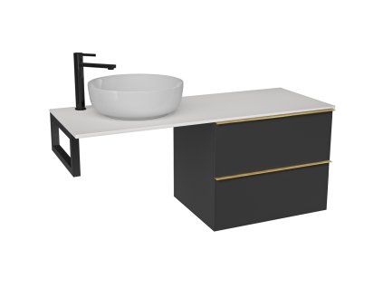 černá černá zlatá