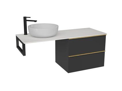 černá černá zlatá