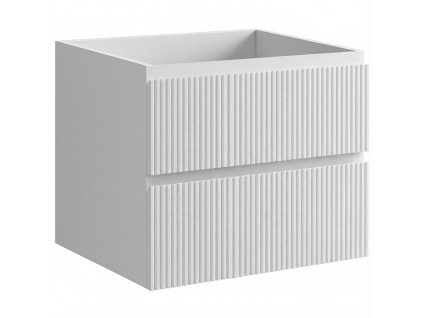 60 bílá rýhovaná