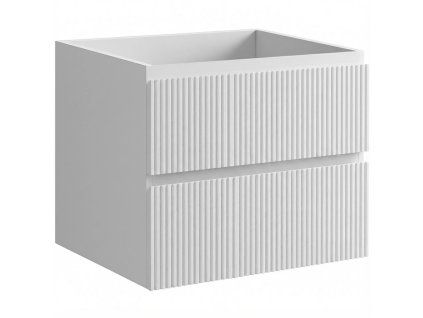 60 bílá rýhovaná