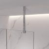 476813 2 cerano sprchova vzpera onyx hranata vertikalni do stropu 40 cm chrom