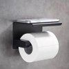 479509 cerano nastenny samolepici drzak toaletniho papiru balto cerna matna