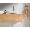 CERANO - Szafka łazienkowa pod umywalkę Noira - dąb miodowy - 150x43x28 ​​cm