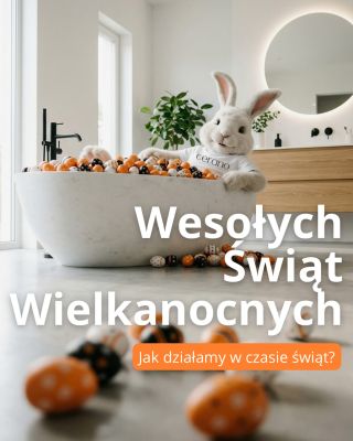 Wesołych Świąt Wielkanocnych! 🐣🧡 Nasz króliczek też korzysta ze świątecznego relaksu 😄🐰 A co z naszym e-shopem? 🛒...