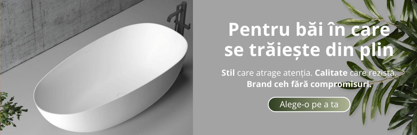 Pentru băi pline de viață.