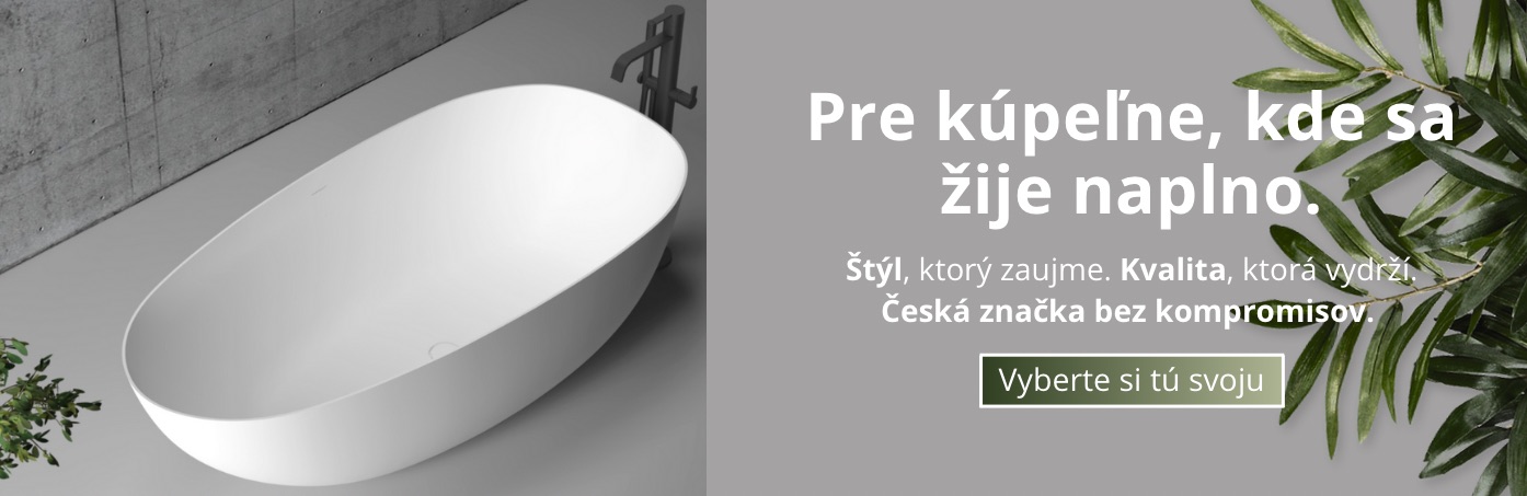 Pre kúpelne, kde sa žije naplno.