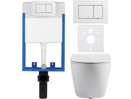 482017 3 cerano kompletni podomitkovy wc set lite cesso bila matna wc tlacitko classic bile k zazdeni 49x36 cm