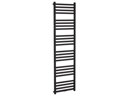 CERANO - Kúpeľňový radiátor Fulgidus - bočné pripojenie - 765W - čierna matná - 1800x530 mm