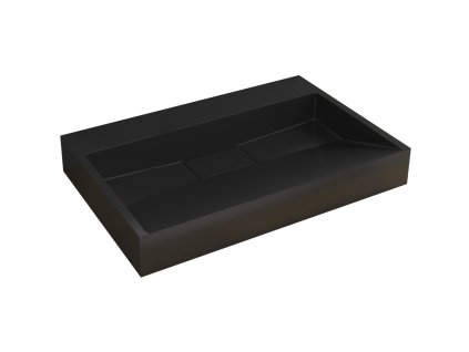 479866 2 cerano umyvadlo z liteho mramoru vita nastenne i na desku cerna matna 70x46 cm