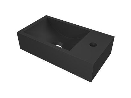 482707 4 cerano umyvatko z liteho mramoru teo zavesne prave cerna matna 40x22 cm