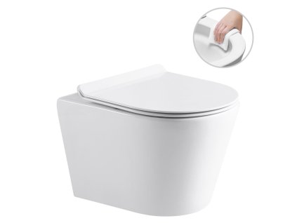 WC Norbi bílá lesklá
