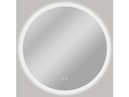 541636 2 cerano koupelnove led zrcadlo blanco akrylatovy ram bila leskla 70 cm
