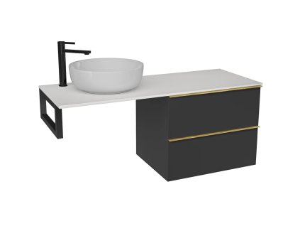 černá černá zlatá