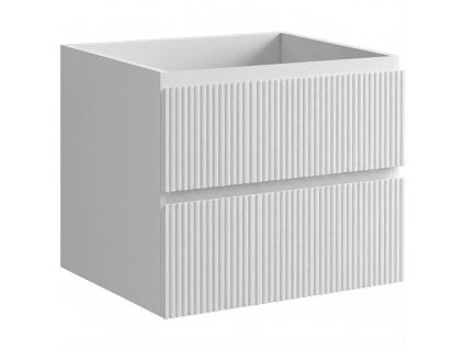 60 bílá rýhovaná