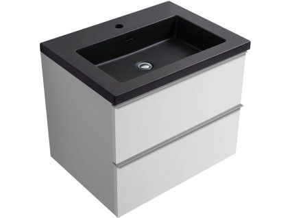 60 bílá černá chrom