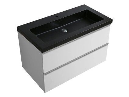 100 bílá černá chrom