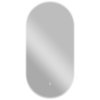cerano zrcadlo led argento