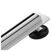 CERANO - Sprchový odtokový žľab Slim, sifón otočný 360 ° - nerez - DN40 - 94 cm